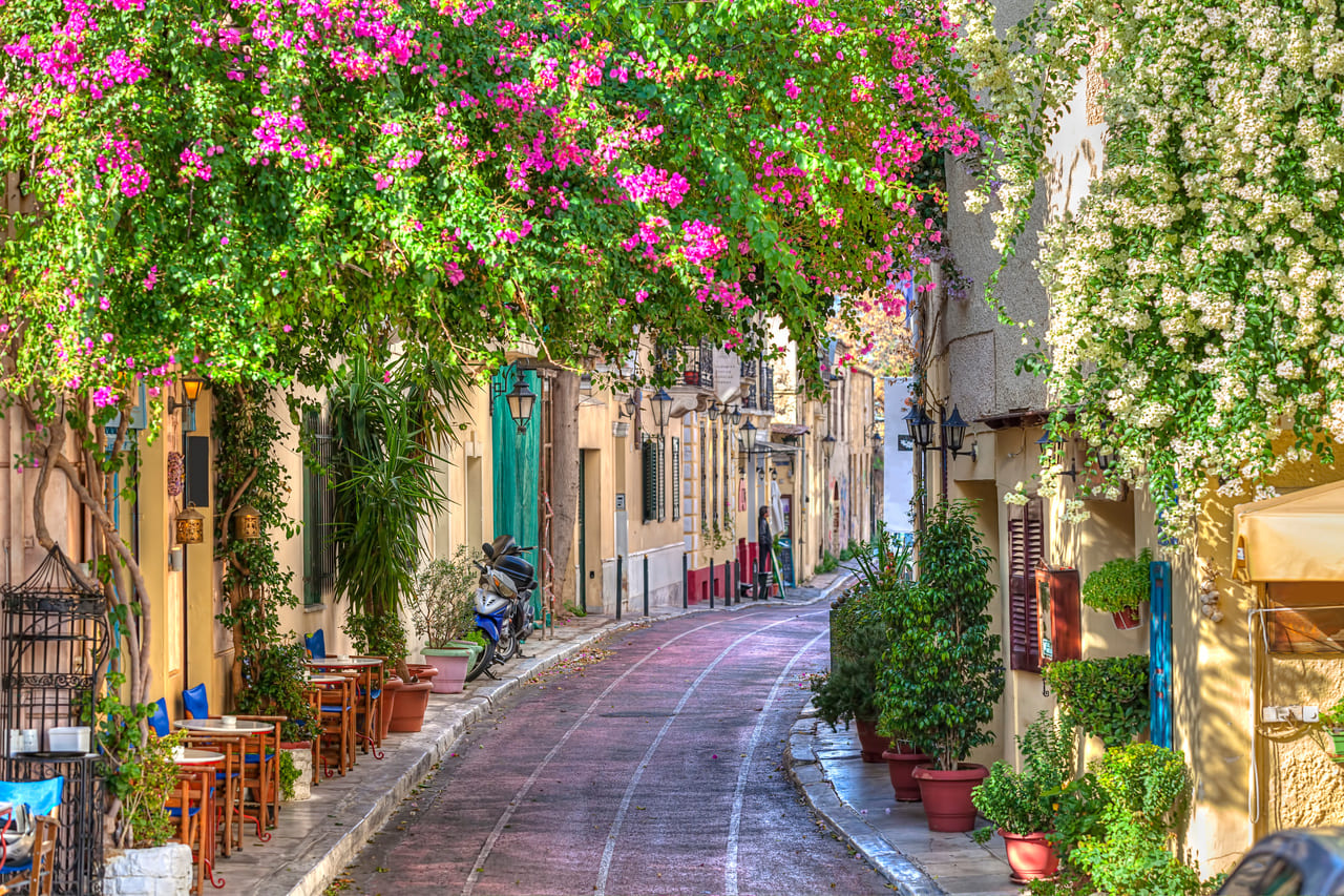 Atenas con visita guiada a la Acrópolis