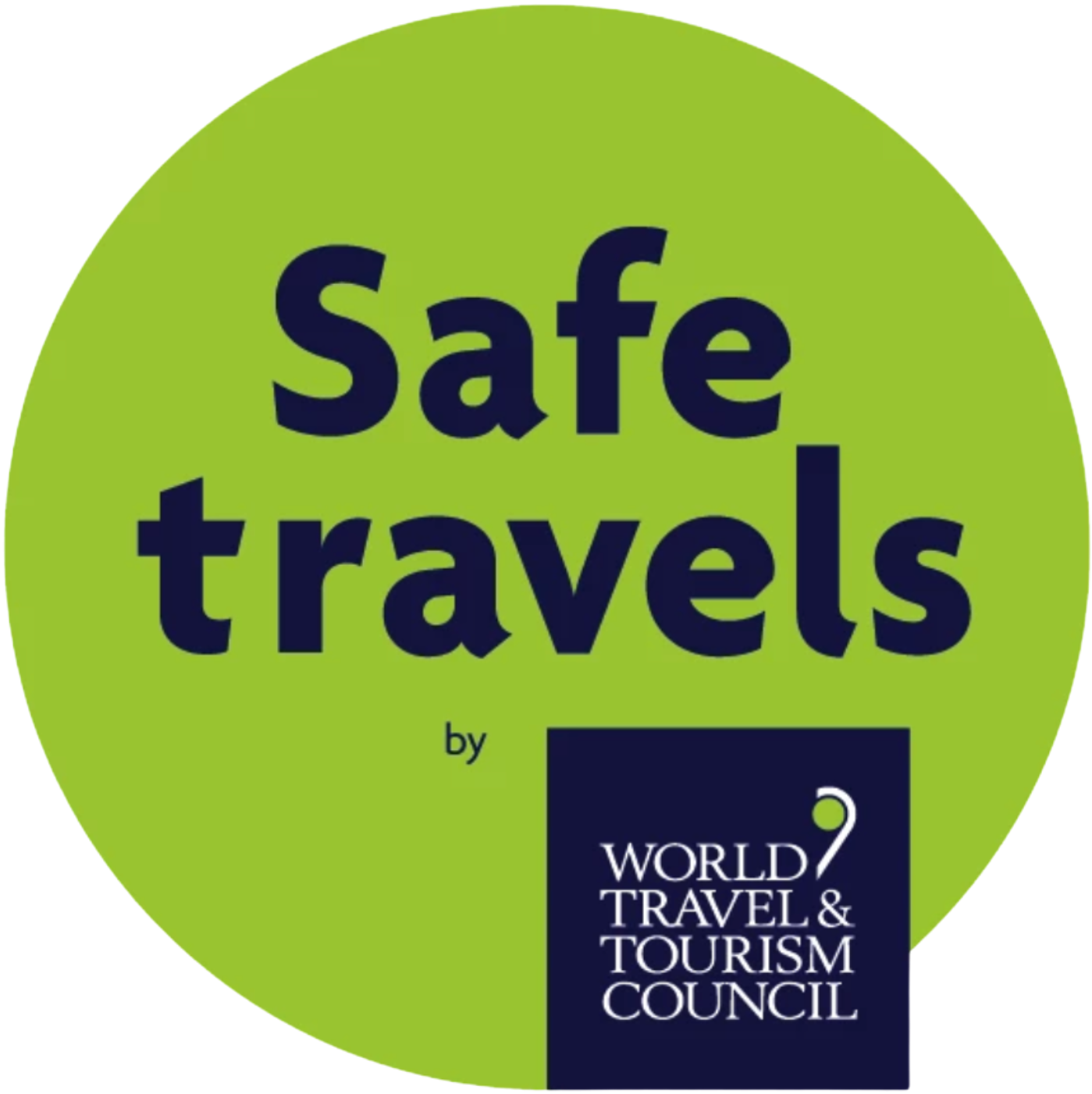Sello Safe Travels del World Travel & Tourism Council
